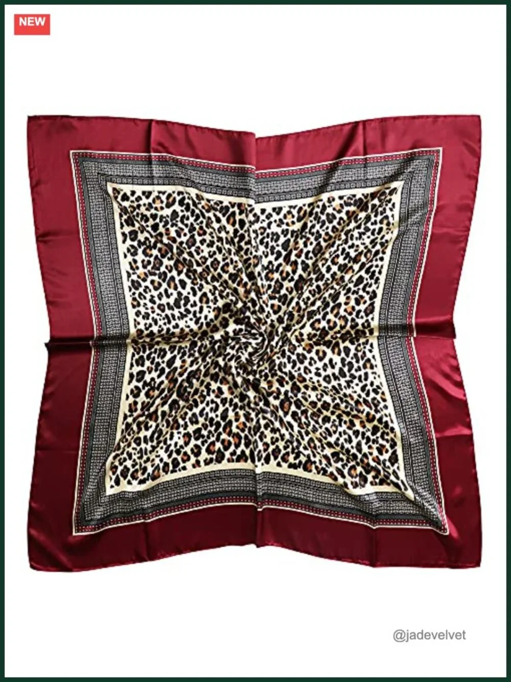 Satin Head Scarf for Women Silk Like 35x35 Hair Wrap Bandana Neck Scarf